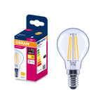 Osram LED Filament Classic P klar 300° – Produkt mit Verpackung