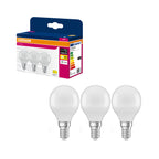 Osram LED Value Classic P matt 160° – Produkt mit Verpackung