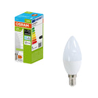 Osram LED Recycled Plastic Classic B matt 200° – Produkt mit Verpackung