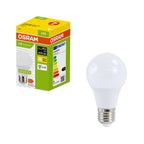 Osram LED Recycled Plastic Classic A matt 200° – Produkt mit Verpackung