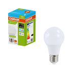 Osram LED Recycled Plastic Classic A matt 200° – Produkt mit Verpackung