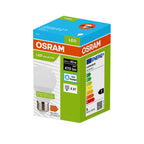 Osram LED Recycled Plastic Classic A matt 200° – Verpackung, räumliche Ansicht