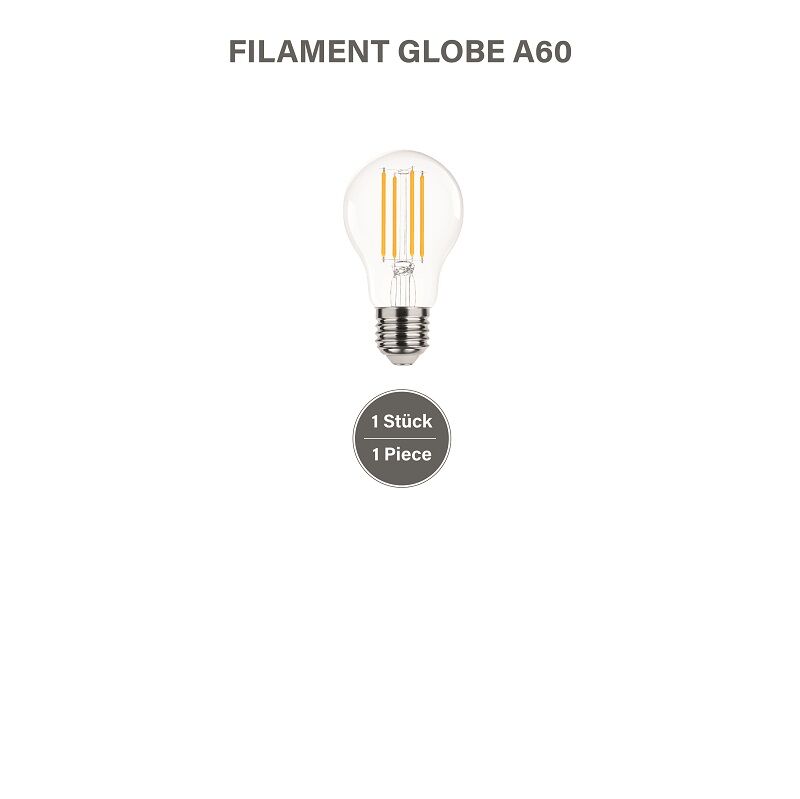 Modee LED Filament Kolbenlampe A70 12-100W/840 E27 1521lm kaltweiß nicht dimmbar
