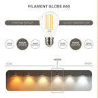 Modee LED Filament Kolbenlampe A70 12-100W/840 E27 1521lm kaltweiß nicht dimmbar