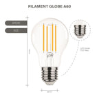 Modee LED Filament Kolbenlampe A70 12-100W/840 E27 1521lm kaltweiß nicht dimmbar