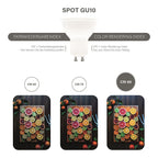 Modee LED Spot Alu-Plastic PAR16 5-35W/827 GU10 110° 400lm warmweiß nicht dimmbar