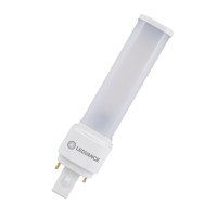 Osram / Ledvance LED Dulux D matt 120° Value 5-10W/830 warmweiß 540lm G24d-1 KVG AC 220-240V