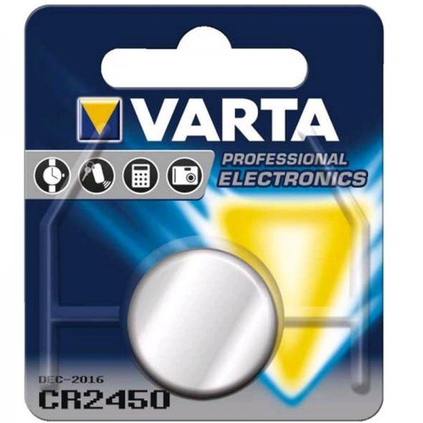 VARTA Lithium CR 2450 3V - 1er Blister