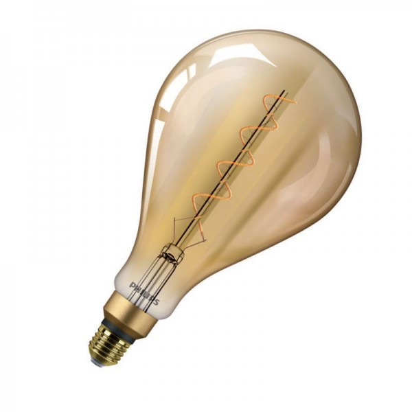 Philips Classic LEDbulb Vintage Gold A160 5-25W/820 LED E27 300lm ultra warmweiß nicht dimmbar