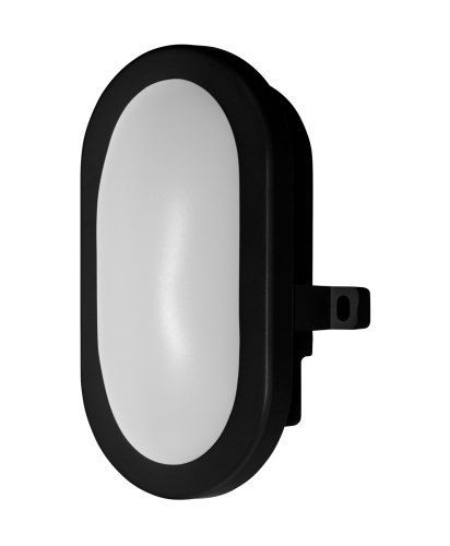 LEDVANCE LED Wandleuchte Bulkhead 6,1W/840 420lm kaltweiß nicht dimmbar schwarz IP54