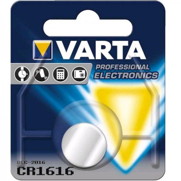 Varta Batterie Lithium 6616 3V CR 1616 1er Blister