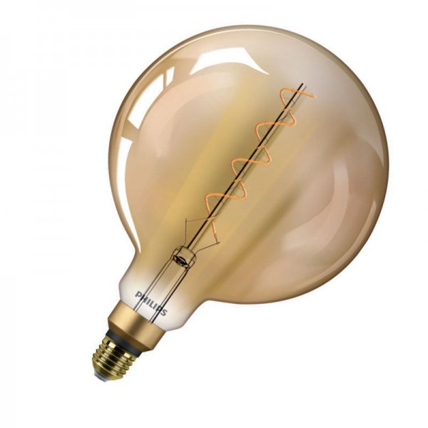 Philips Classic LEDbulb Vintage Gold G200 5-25W/820 LED E27 300lm ultra warmweiß nicht dimmbar