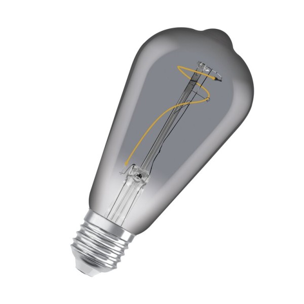 Osram / Ledvance LED Filament Vintage 1906 Edison rauchig 320° 3,4-10W/818 extra warmweiß 100lm E27 220-240V