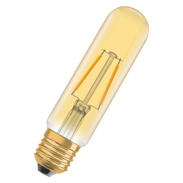 Osram / Ledvance LED Filament Vintage 1906 Tubular gold 300° 2,5-20W/820 extra warmweiß 200lm E27 220-240V