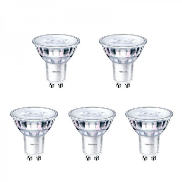 Philips CorePro LEDspot PAR16 4,6-50W/827 LED GU10 355lm echt warmweiß nicht dimmbar 36° - 5er Pack