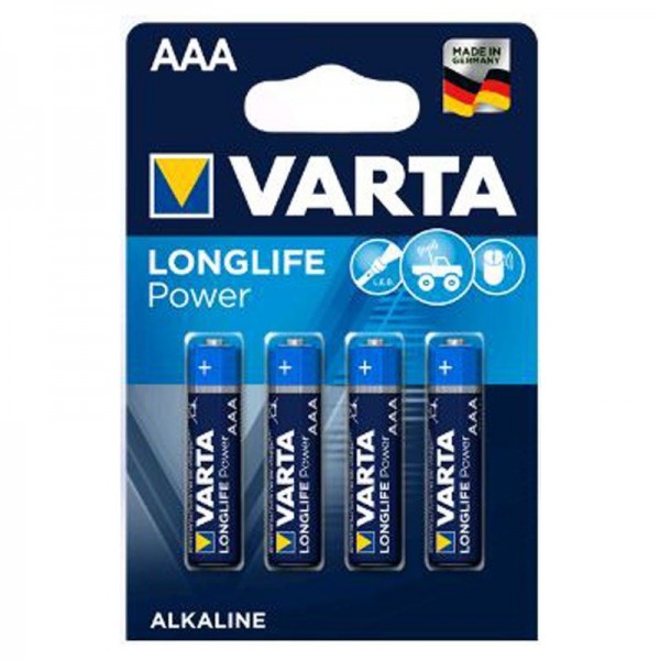 Varta Batterien Longlife Power 4903 AAA 4er Blister