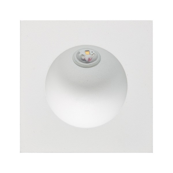 EVN Power-LED Leuchte weiß Kugel 80x80x30mm 2W 4000K 123lm >80° IP54