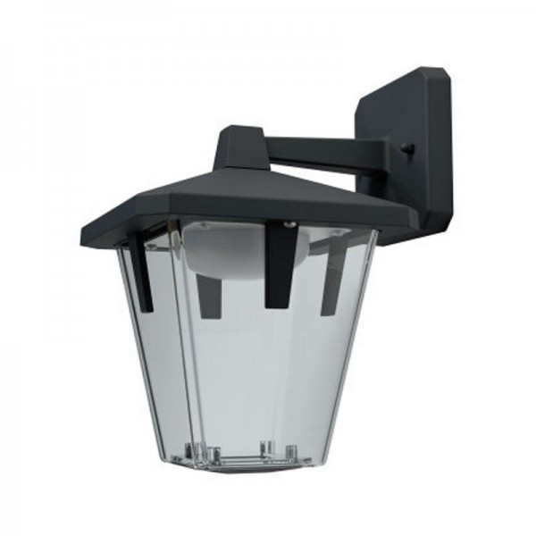 Osram LED Wandleuchte Endura Style Lantern Classic Down 11,5W/830 550lm warmweiß nicht dimmbar schwa