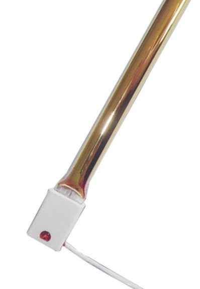 Dr. Fischer Halogen Infrarotlampe Kurzwelle Helen gold 15116Z 2000W SK15 235V dimmbar