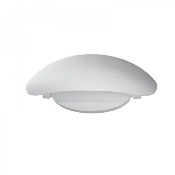 Osram LED Wandleuchte Endura Style Cover Oval 11,5W/830 355lm warmweiß nicht dimmbar weiß IP44