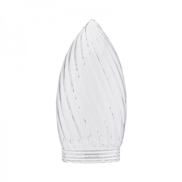 Paulmann Dekoglas Kerze Gedreht Klar