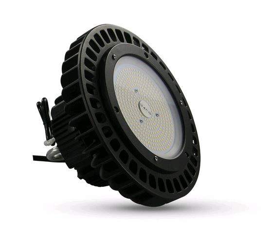 Modee SMD LED Premium Line Hallenleuchte UFO schwarz starr rund 260x146mm 100W 4000K 15000lm 120° 100-277V IP65