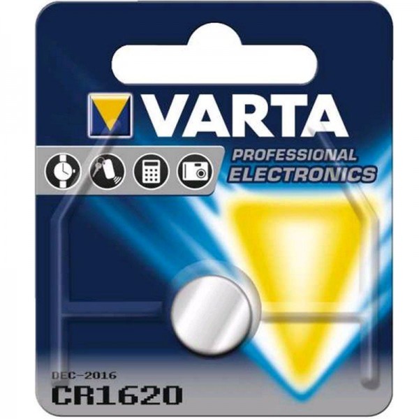 Varta Batterie Lithium 6620 3V CR 1620 1er Blister