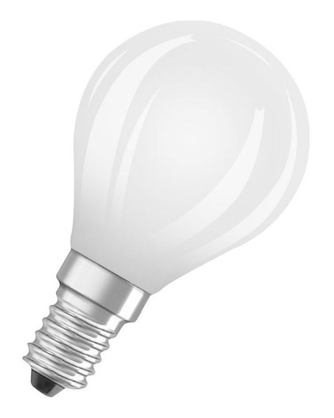 Osram LED Filament Superstar+ Tropfen P matt 300° 3,4-40W/927 warmweiß 470lm E14 220-240V dimmbar