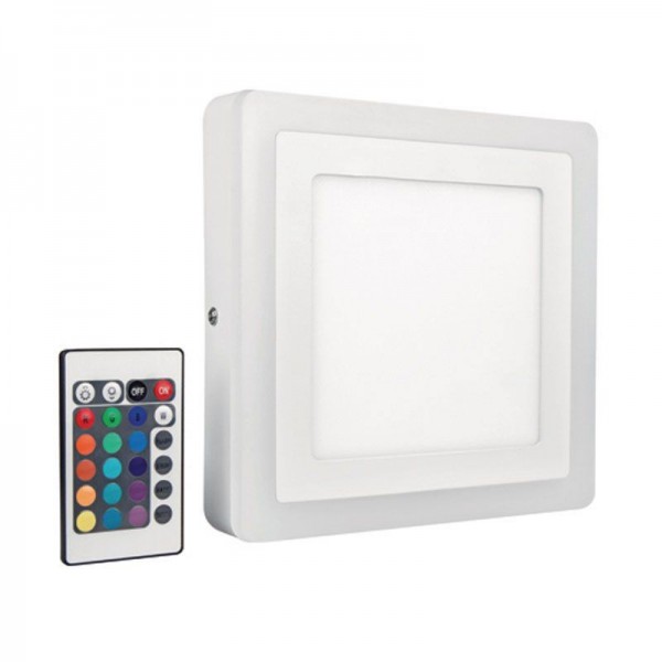 Osram LED Wand-/Deckenleuchte Color White Square 300mm 30W/830 1150lm warmweiß dimmbar weiß IP20