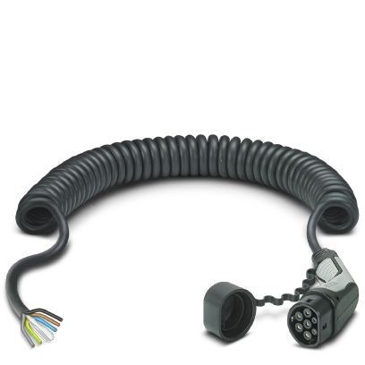 PHOENIX CONTACT Ladekabel 4m Länge Mode3 Typ2 (1627128) 20A, 1-phasig, max. Ladeleistung 16,63kW