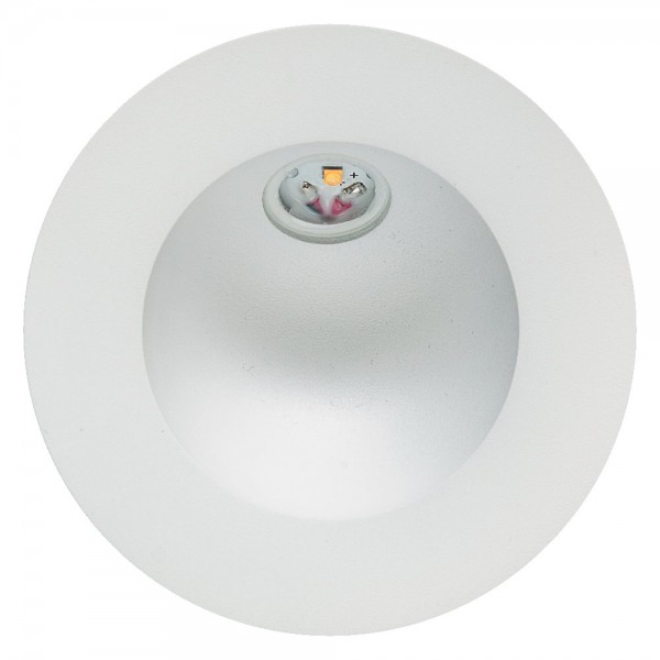 EVN Power-LED Leuchte weiß rund 80x30mm 2W 3000K 112lm >80° IP54