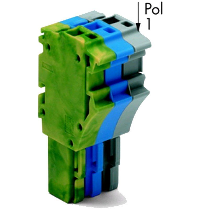 WAGO 2022-102/000-039 X-COM-S-1L-Federleiste 2-Polig
