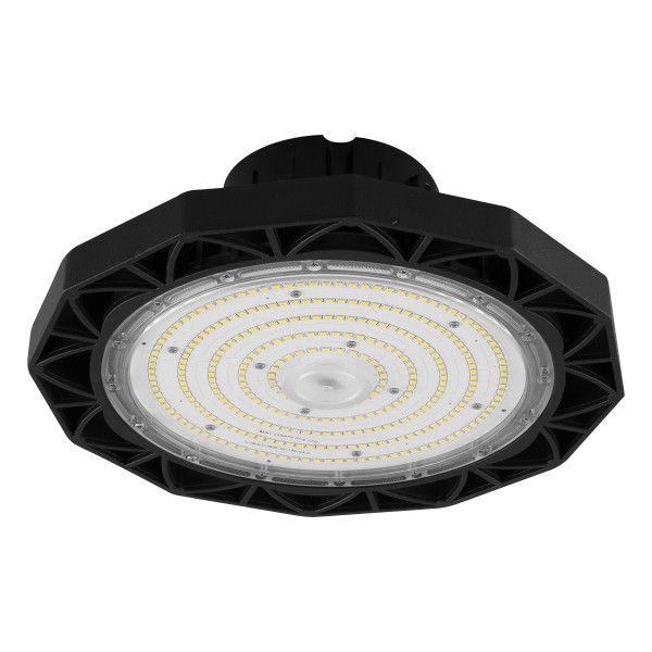 EVN LED Hallenleuchte schwarz rund 300x180mm 200W 4000K 30000lm >80° 100-277V IP65