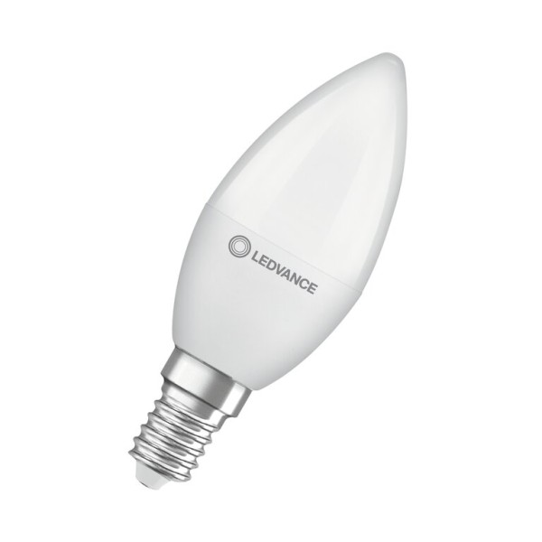 Osram / Ledvance LED Kerze B matt 200° Superior 4,9-40W/927 warmweiß 470lm E14 220-240V