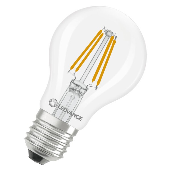 Osram / Ledvance LED Filament Classic A klar 300° Performance 3,4-40W/827 warmweiß 470lm E27 220-240V