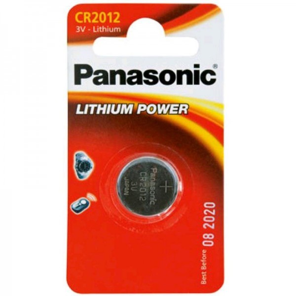 Panasonic Knopfzelle Lithium Power CR 2012 3V 1er Blister