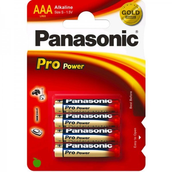 Panasonic Batterie Pro Power AAA 1,5V 4er Blister