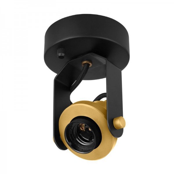 Osram Wand-/Deckenleuchte Vintage 1906 WALL Single max 60W E27 gold IP20 nicht dimmbar