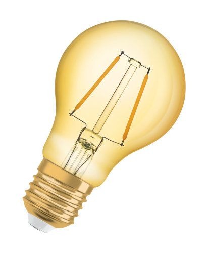 Osram LED Vintage 1906 Classic A Filament Gold 2,5-22W/824 E27 220lm klar warmweiß 300° nicht dimmbar