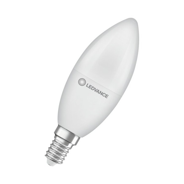 Osram / Ledvance LED Kerze B matt 200° Value 7,5-60W/827 warmweiß 806lm E14 220-240V