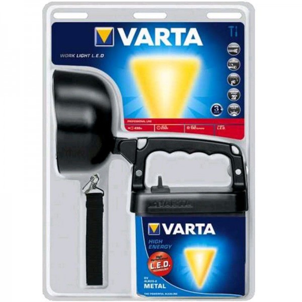 Varta Handscheinwerfer Work Light LED 435 Professional Line 1er Blister