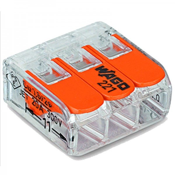 Wago COMPACT-Verbindungsklemme 221-413 (1 Stück)