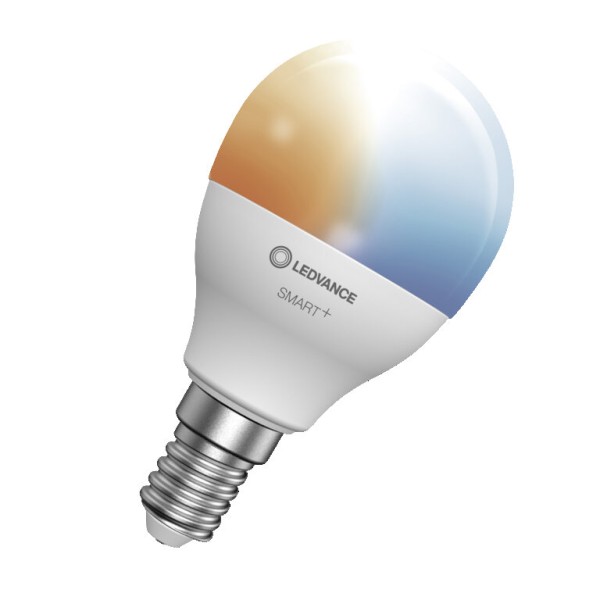 Osram / Ledvance LED Bluetooth Smart+ Classic P matt 150° 4,9-40W/827-865 abstimmbares Weiß 470lm E14 220-240V dimmbar