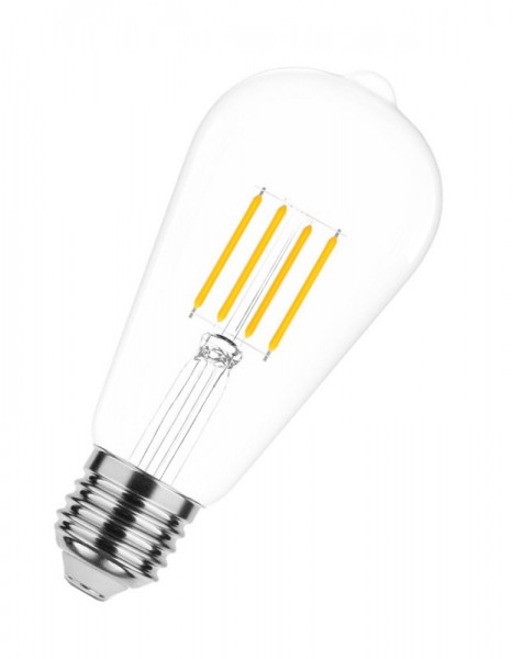 Modee LED Filament Edison ST58 klar 360° 4-40W/840 kaltweiß 440lm E27 220-240V