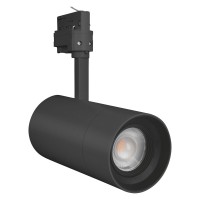 LEDVANCE LED Stromschienen-Strahler Tracklight Spot Zoom D85 25W/3000K 97R 15-55° dimmbar schwarz