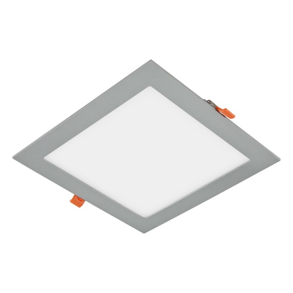 EVN LED Panel Silber viereckig 225x225x25mm 21W 3000K 1736lm >80° IP20
