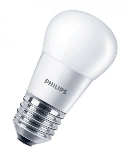 Philips CorePro LEDluster P45 5-40W/827 LED E27 470lm warmweiß