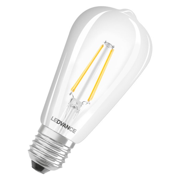 Osram / Ledvance LED Filament WIFI Smart+ Edison klar 300° 6-60W/827 warmweiß 806lm E27 220-240V dimmbar