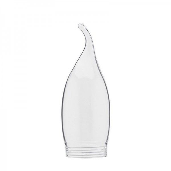 Paulmann Dekoglas Kerze Windstoß Klar