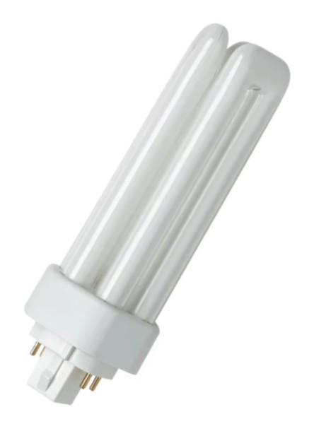 NuLoXx Leuchtstofflampe 4 Pin 57W/865 tageslichtweiß 3000lm GX24q-5 198mm dimmbar